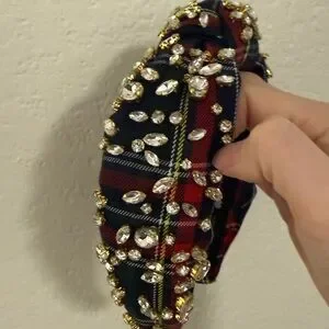 Lele Sadoughi | Accessories | Lele Sadoughi Midnight Plaid  display picture 3